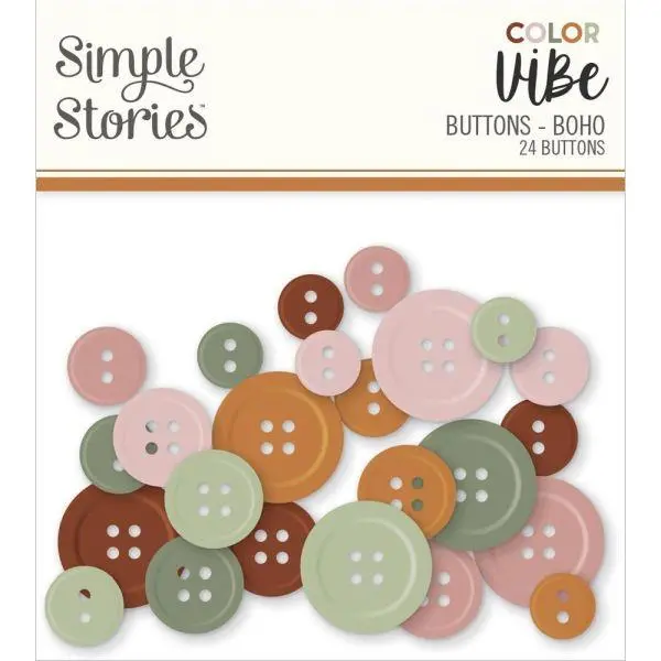Color Vibe - Boho - Buttons 1