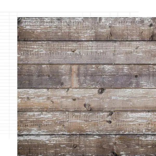 Color Vibe Cardstock - Cedar/White Ledger 1