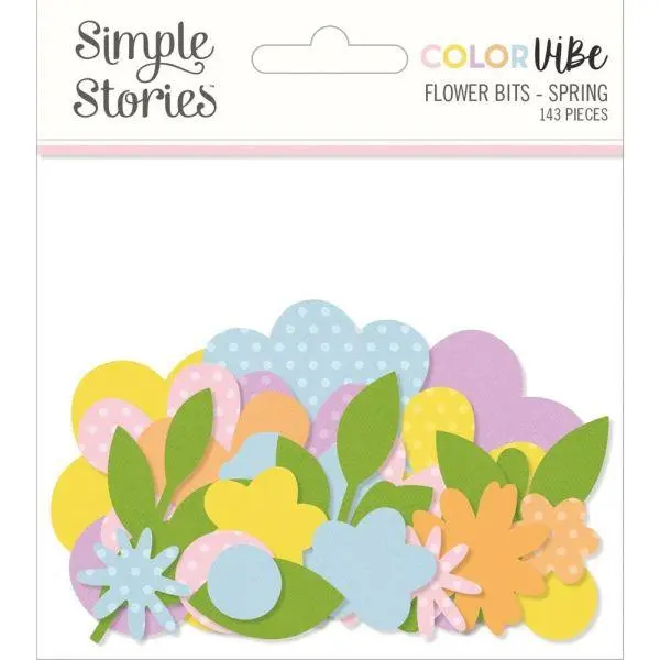 Color Vibe - Spring - Bits & Pieces - Flowers 1