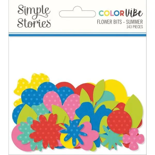 Color Vibe - Summer - Bits & Pieces - Flowers 1