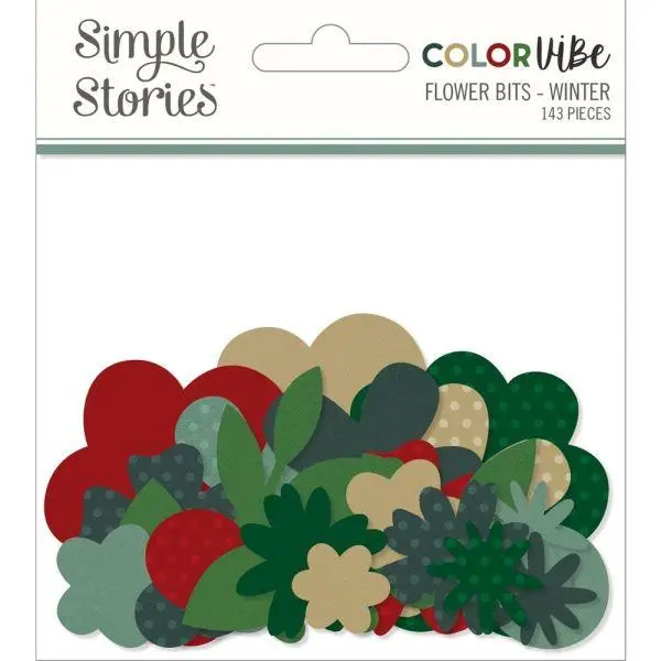 Color Vibe - Winter - Bits & Pieces - Flowers 1