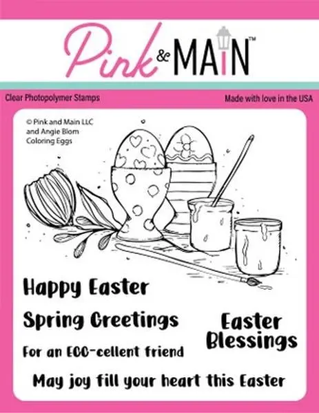 Coloring Eggs - Clear Stamps 1