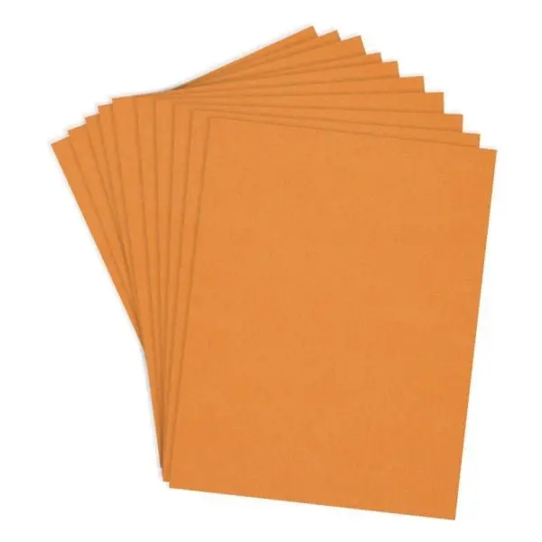 Colorwheel Cardstock - 8.5X11 - Carrot 1