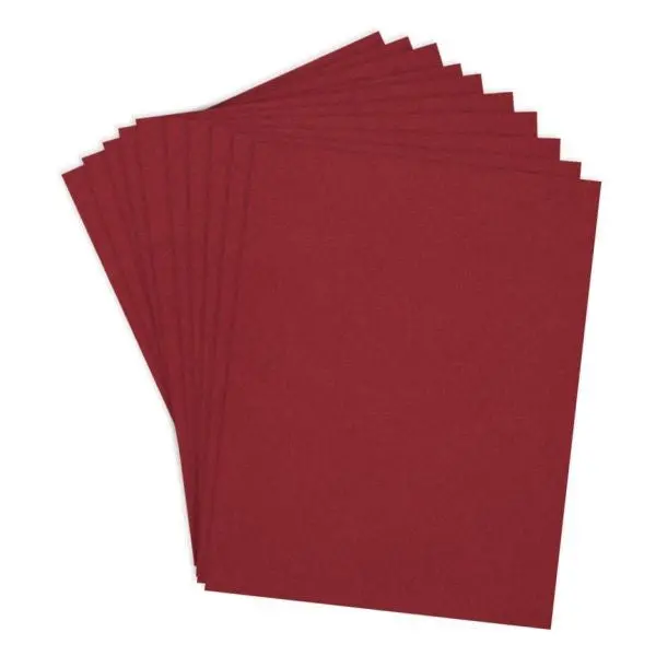 Colorwheel Cardstock - 8.5X11 - Cranberry 1