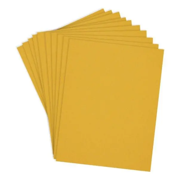 Colorwheel Cardstock - 8.5X11 - Saffron 1