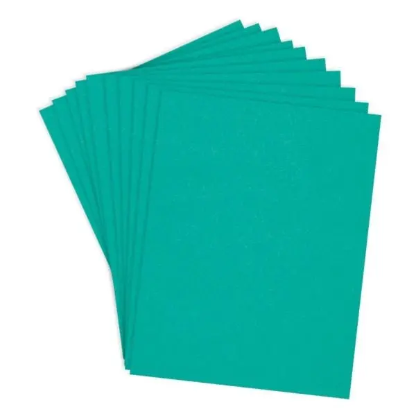 Colorwheel Cardstock - 8.5X11 - Teal Topaz 1