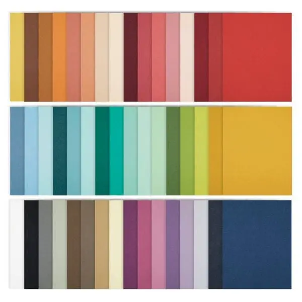 Colorwheel Cardstock Pack - 8.5X11 - The Full 48 1