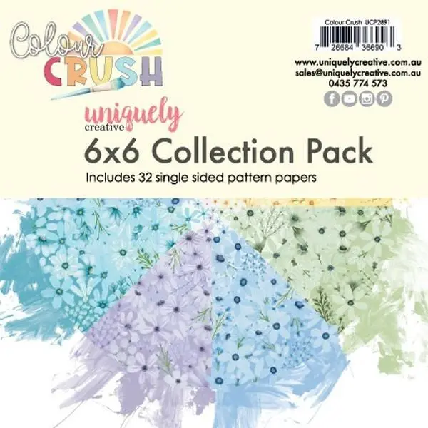Colour Crush - 6X6 Collection Pack 1