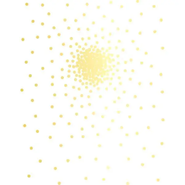 Confetti Dot Hot Foil Plate 1