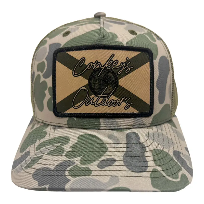 Conkey's Florida Tradition - Green Camo Hat 2