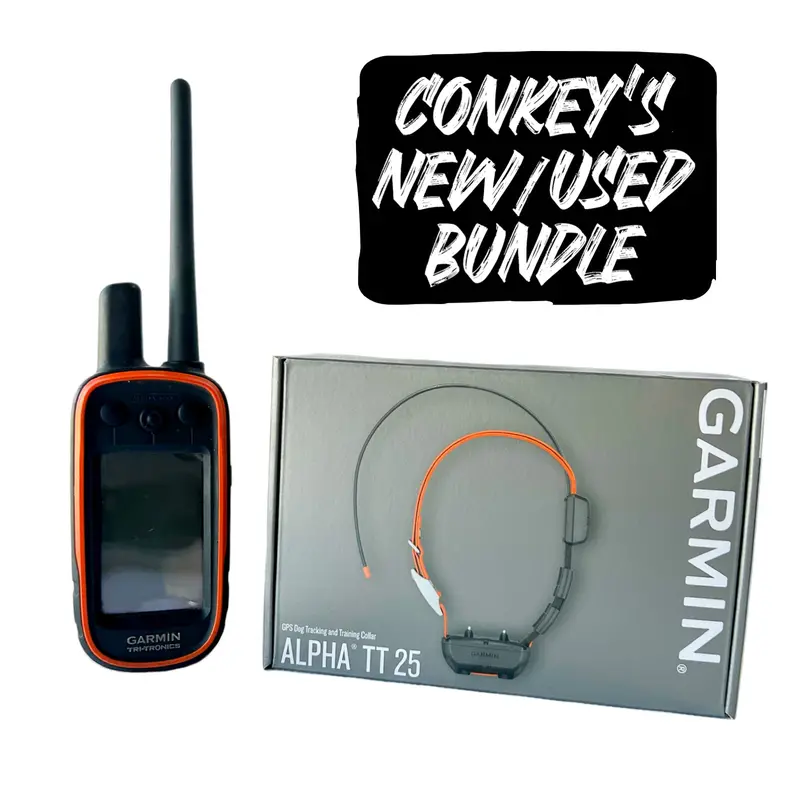 Conkey's New/Used Bundle - Used Alpha 100 & New Tt25 Collar 1