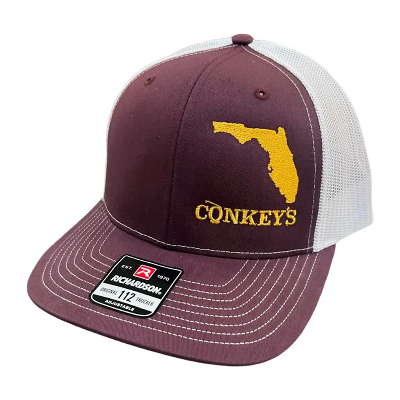 Conkey's Seminoles - Richardson 112 Hat (Maroon/White/Black) 1