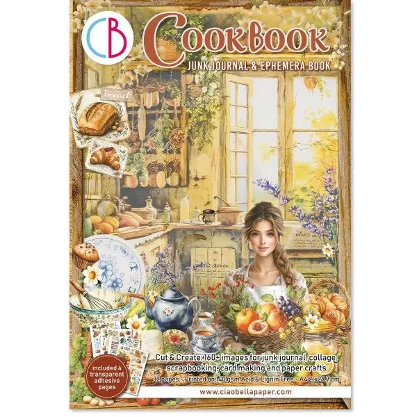 Cookbook - Junk Journal & Ephemera Book 1