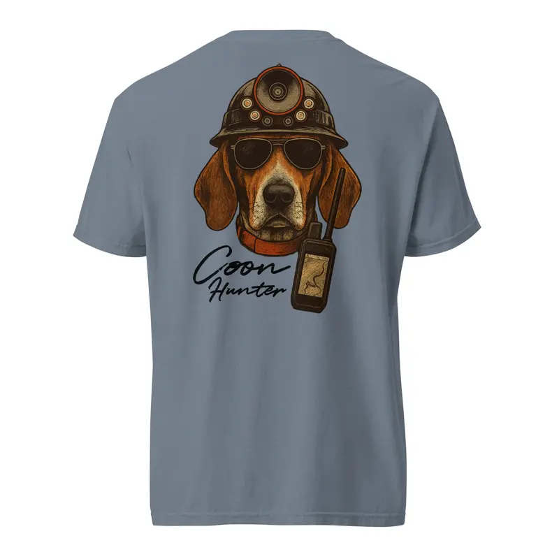 Coon Hunting Back-Print T-Shirt