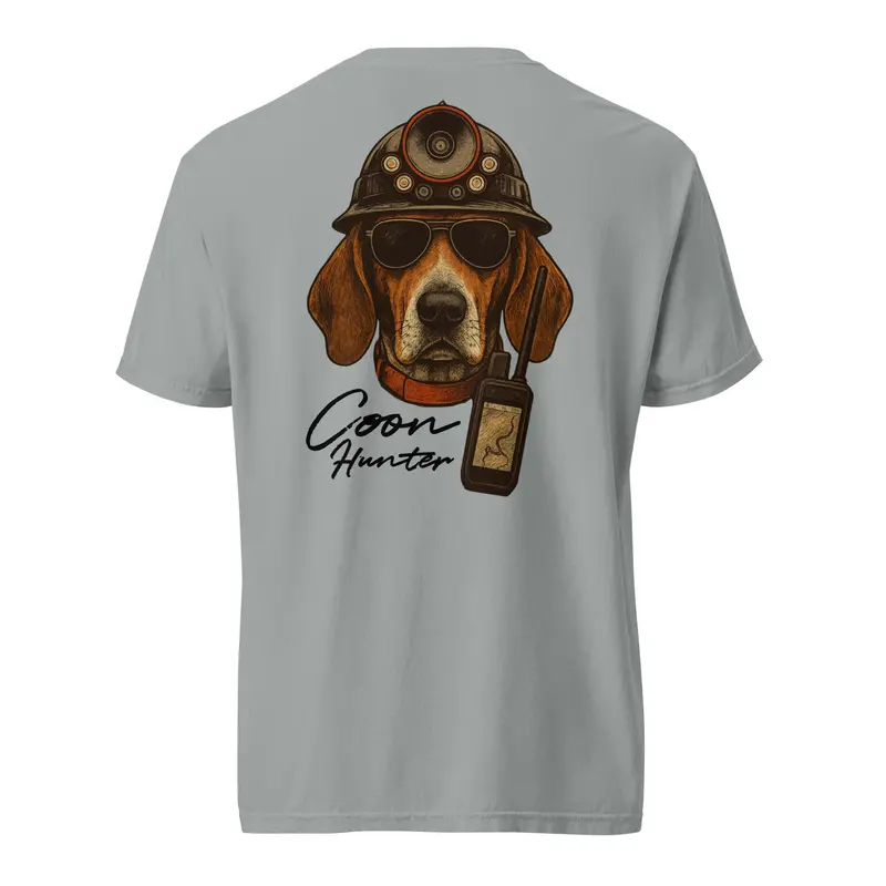 Coon Hunting Back-Print T-Shirt