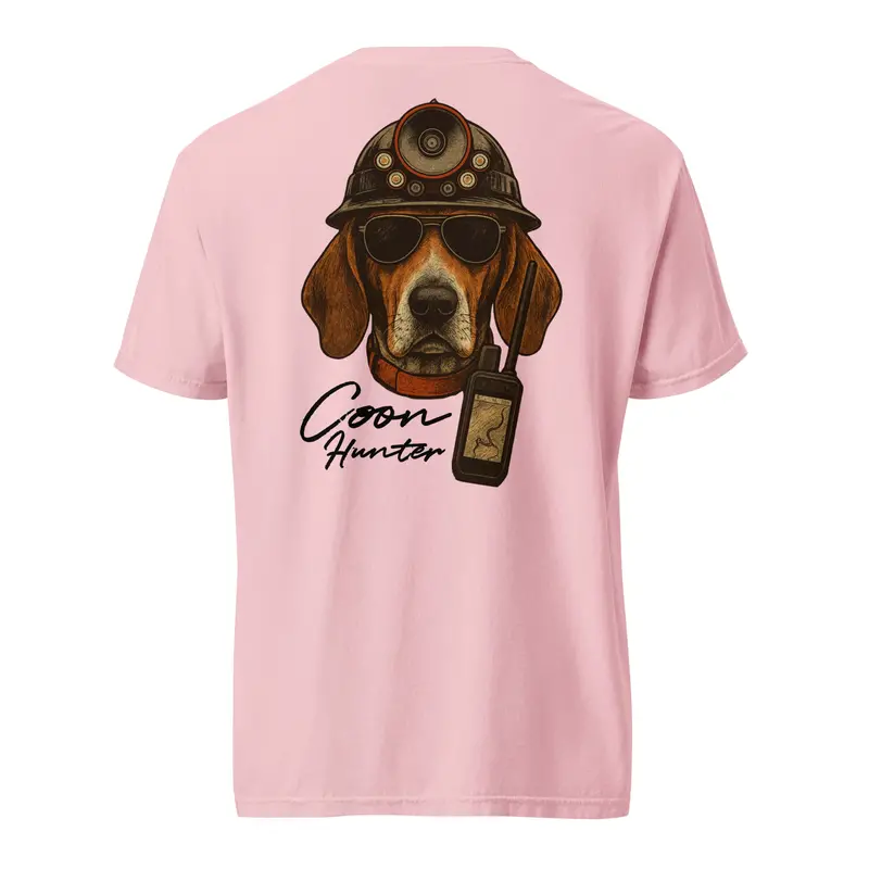 Coon Hunting Back-Print T-Shirt