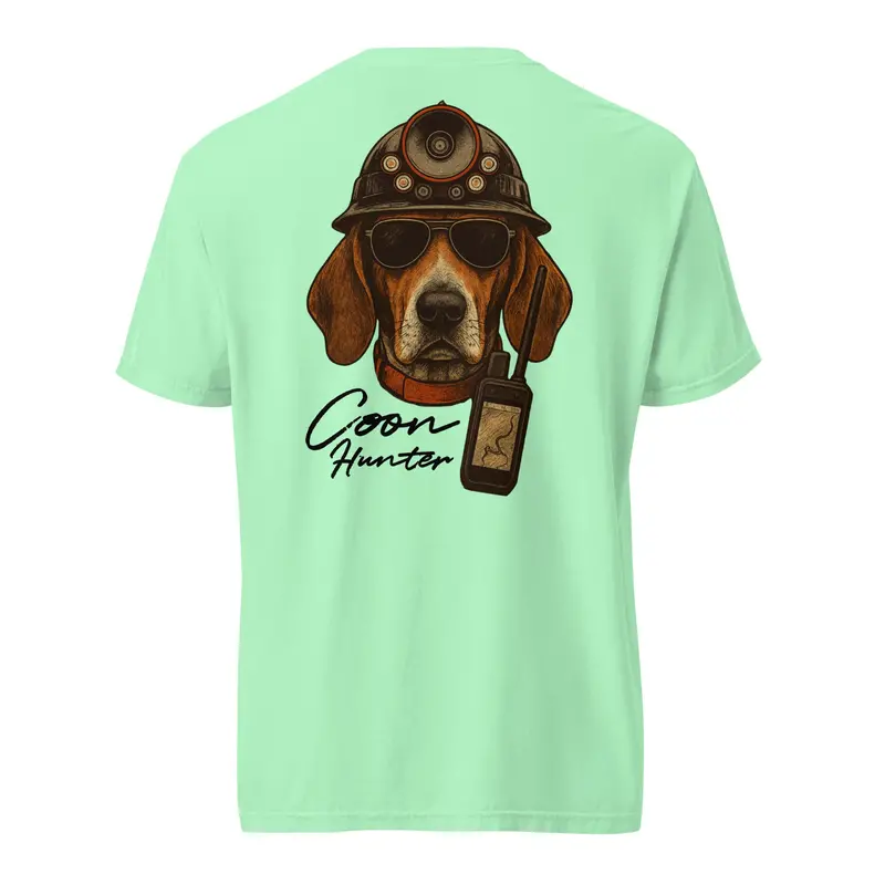 Coon Hunting Back-Print T-Shirt