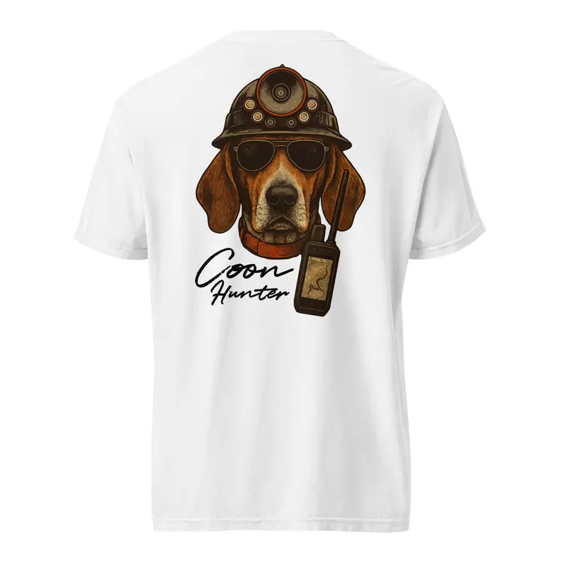 Coon Hunting Back-Print T-Shirt