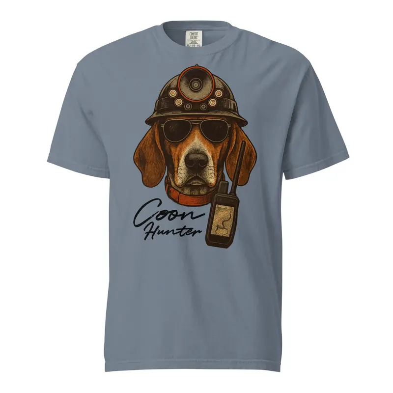 Coon Hunting Front-Graphic T-Shirt