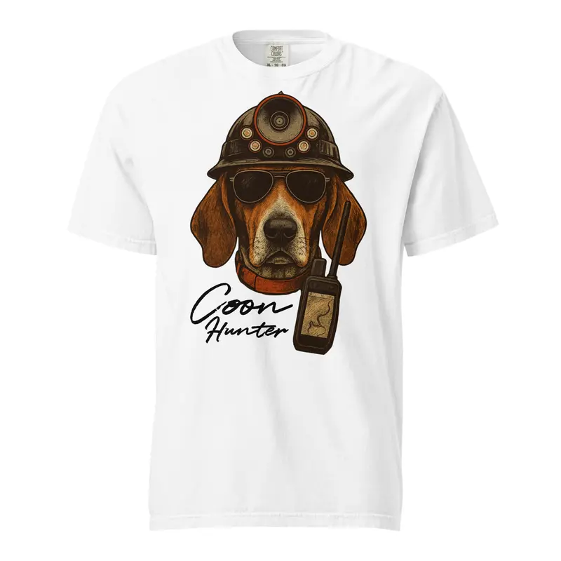 Coon Hunting Front-Graphic T-Shirt