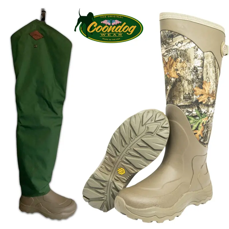 Coondog Wear Lacrosse Alpha Agility Boot With Forest Legs 1