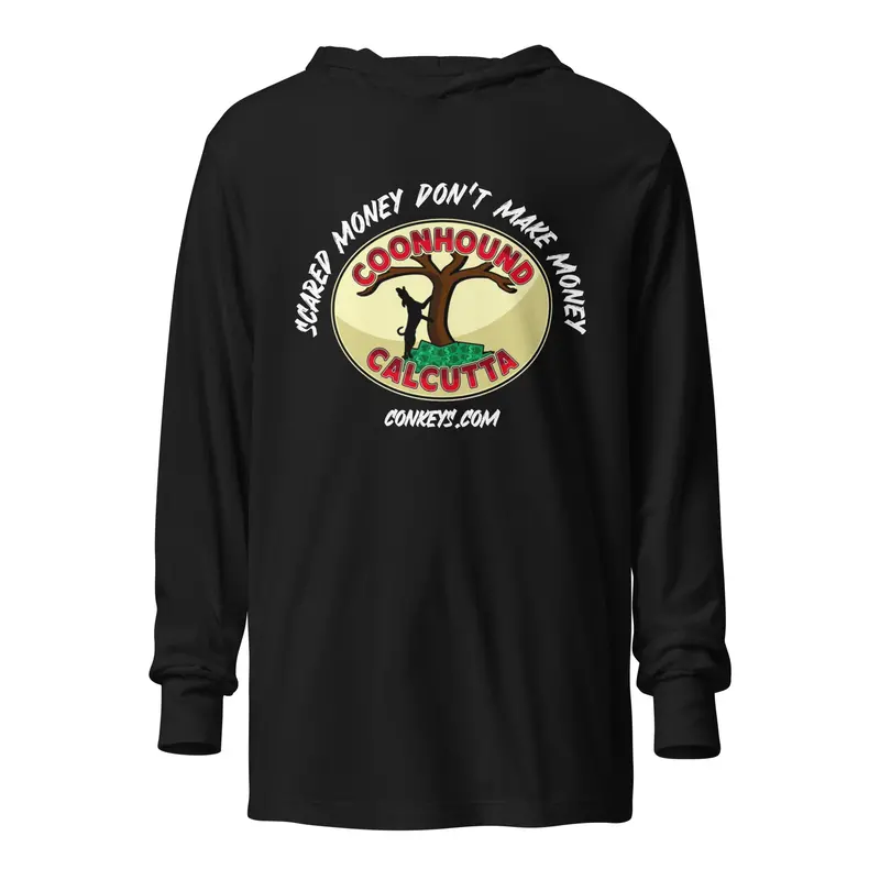 Coonhound Calcutta Hooded Long Sleeve Shirt (Front Logo) 1