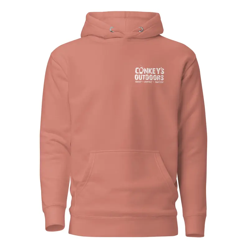 Coonhound Calcutta Premium Hoodie – Back Logo Embellishment