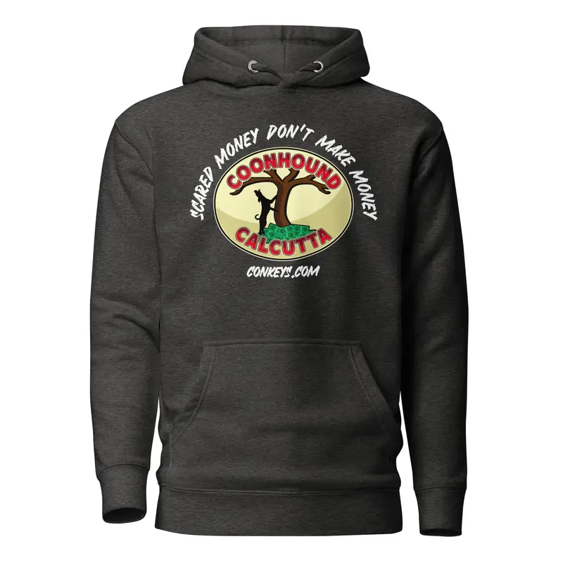 Coonhound Calcutta Premium Hoodie – Front Logo Embellishment