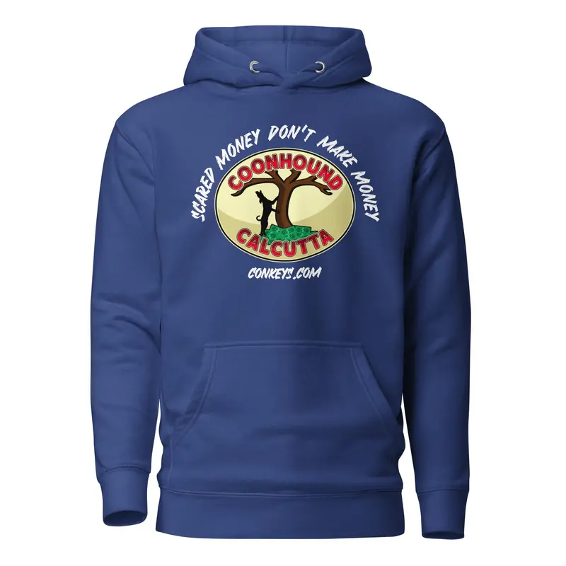 Coonhound Calcutta Premium Hoodie – Front Logo Embellishment
