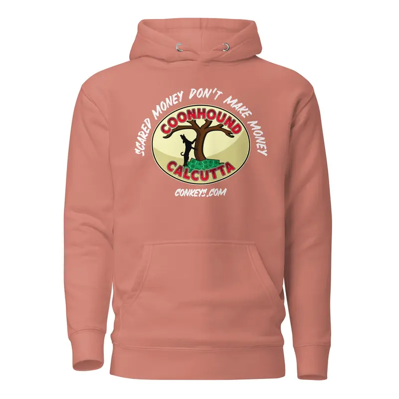 Coonhound Calcutta Premium Hoodie – Front Logo Embellishment