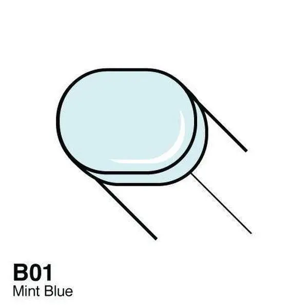 Copic Sketch Marker - B01 - Mint Blue 1