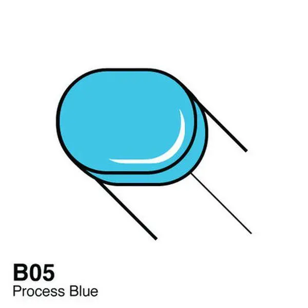 Copic Sketch Marker - B05 - Process Blue 1