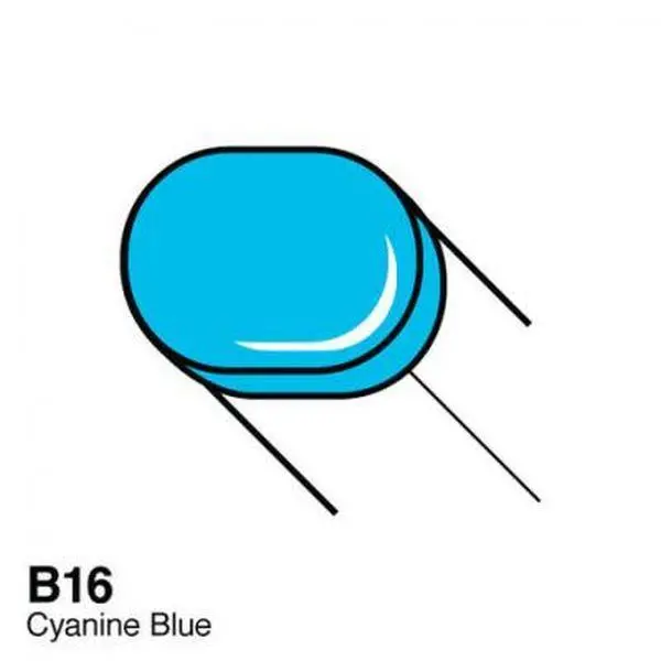 Copic Sketch Marker - B16 - Cyanine Blue 1