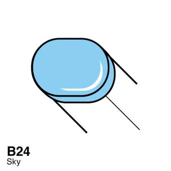 Copic Sketch Marker - B24 - Sky 1