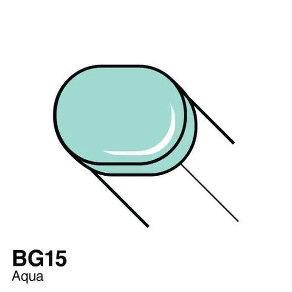 Copic Sketch Marker - Bg15 - Aqua 1