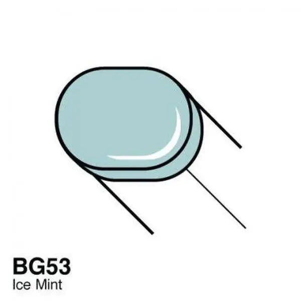 Copic Sketch Marker - Bg53 - Ice Mint 1