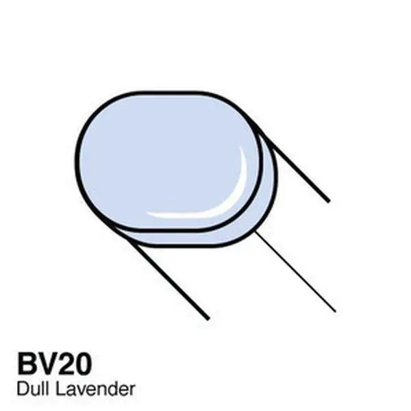 Copic Sketch Marker - Bv20 - Dull Lavender 1