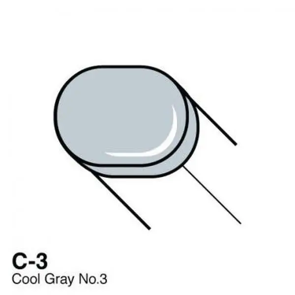 Copic Sketch Marker - C3 - Cool Gray No. 3 1