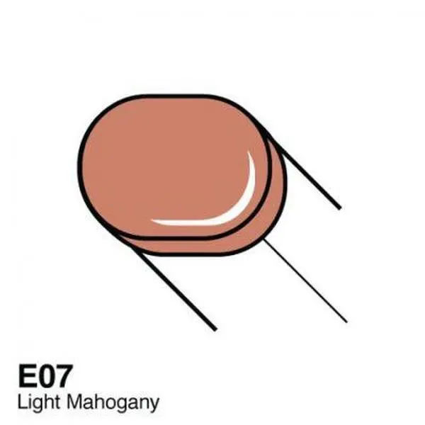 Copic Sketch Marker - E07 - Light Mahogany 1