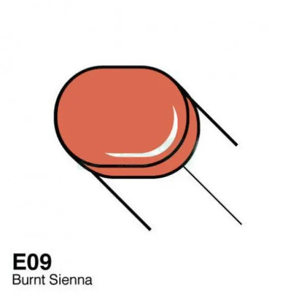 Copic Sketch Marker - E09 - Burnt Sienna 1