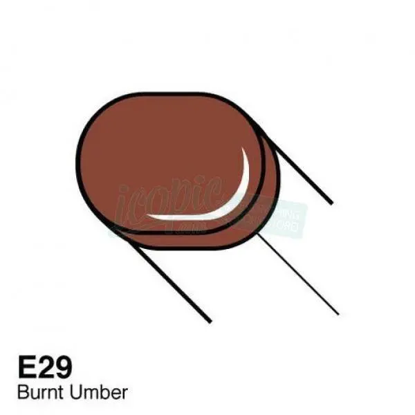 Copic Sketch Marker - E29 - Burnt Umber 1