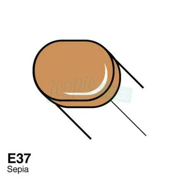 Copic Sketch Marker - E37 - Sepia 1