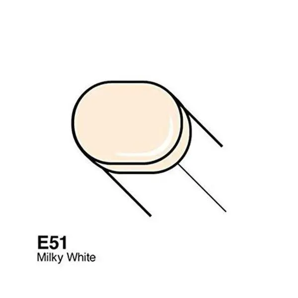 Copic Sketch Marker - E51 - Milky White 1
