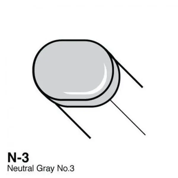 Copic Sketch Marker - N3 - Neutral Grey 1