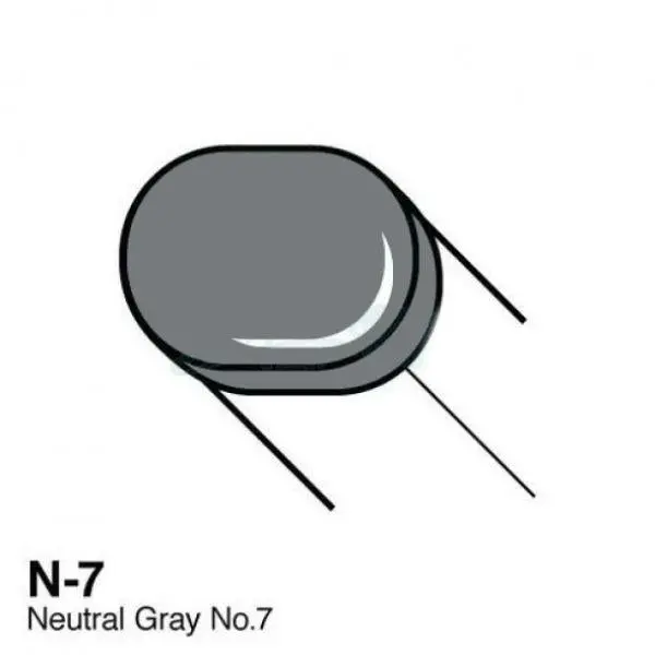 Copic Sketch Marker - N7 - Neutral Gray No. 7 1