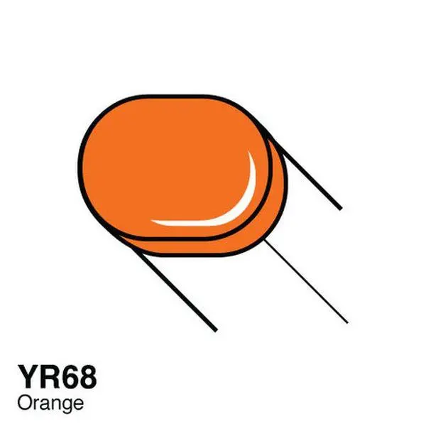 Copic Sketch Marker - Orange - Yr68 1