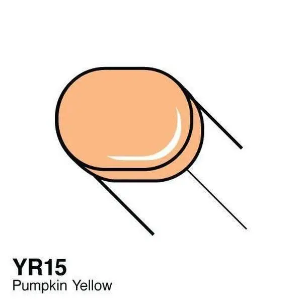 Copic Sketch Marker - Pumpkin Yellow - Yr15 1
