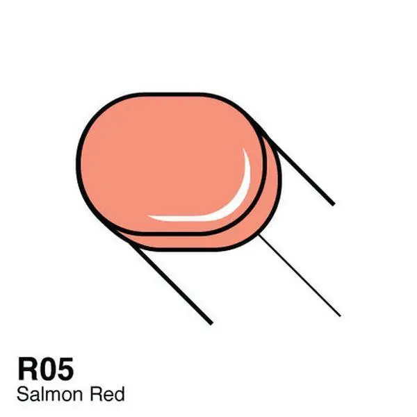 Copic Sketch Marker - R05 - Salmon Red 1