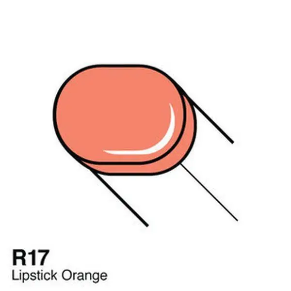 Copic Sketch Marker - R17 - Lipstick Orange 1
