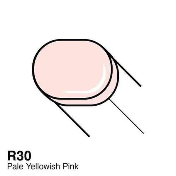 Copic Sketch Marker - R30 - Pale Yellowish Pink 1